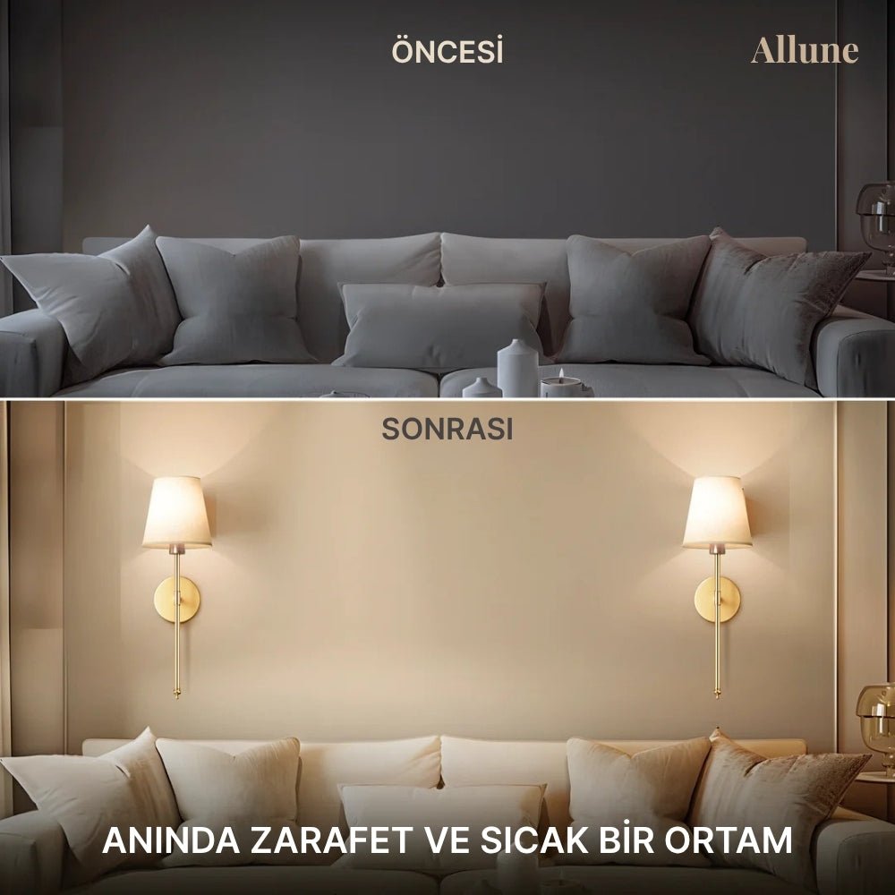 Allune 2'li Kablosuz Duvar Aplikleri